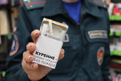«Забили» на сигарету и устроили противопожарные дебаты: Добрушские спасатели проводят акцию «Не прожигай свою жизнь»