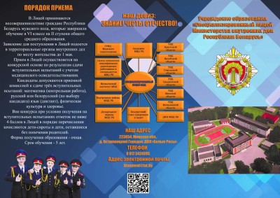 Уважаемые абитуриенты и их родители!